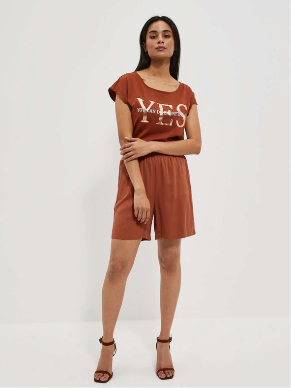 Moodo Dámské triko s nápisem Moodo