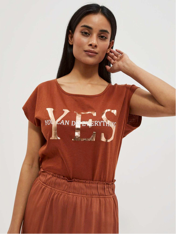 Moodo Dámské triko s nápisem Moodo