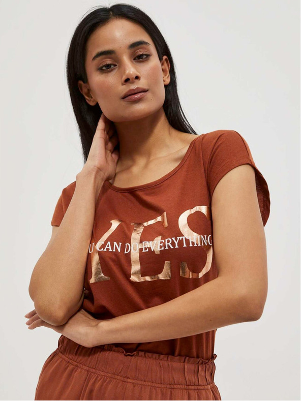 Moodo Dámské triko s nápisem Moodo