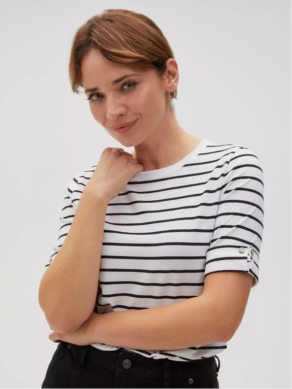 Moodo Dámské pruhované triko Moodo