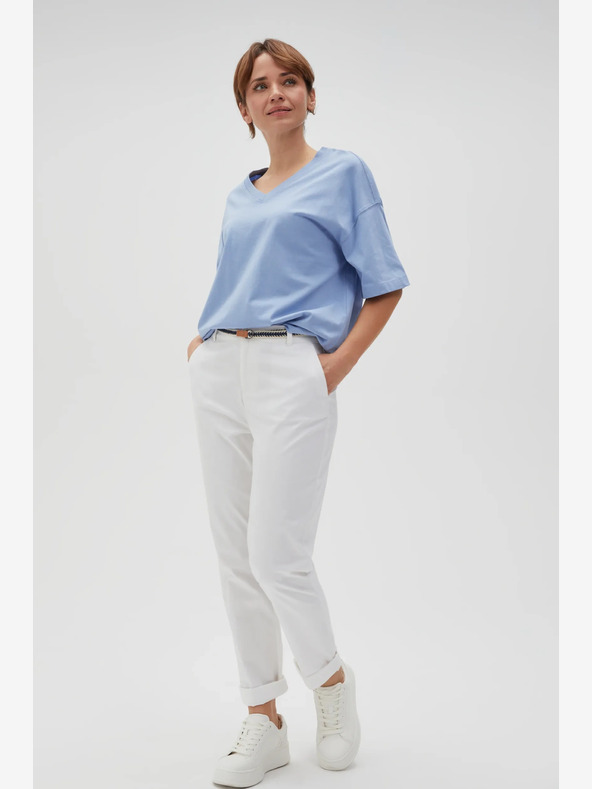 Moodo Světle modré dámské tričko Moodo