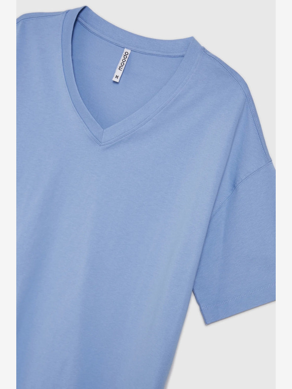 Moodo Světle modré dámské tričko Moodo