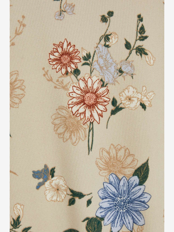 Moodo Béžové tričko s potiskem Moodo