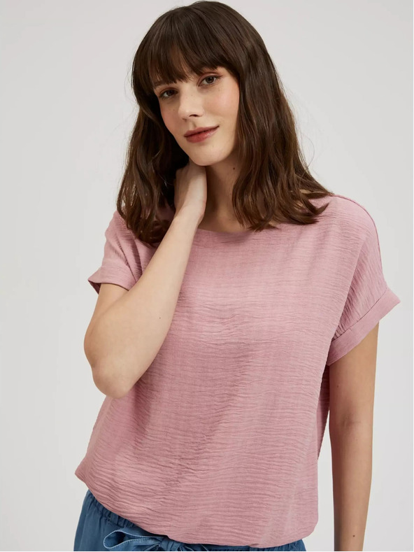 Moodo Růžové tričko Moodo