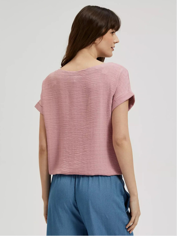 Moodo Růžové tričko Moodo