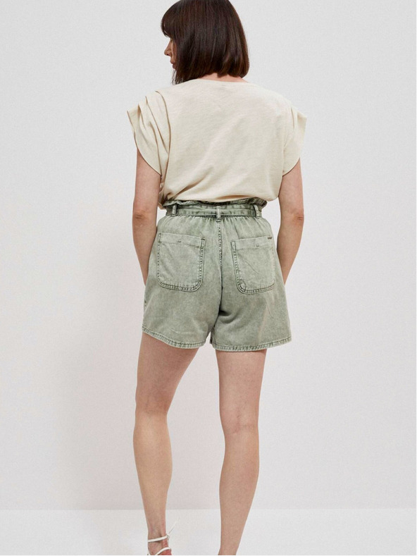 Moodo Krémové dámské tričko Moodo