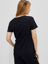 Moodo Černé dámské tričko Moodo