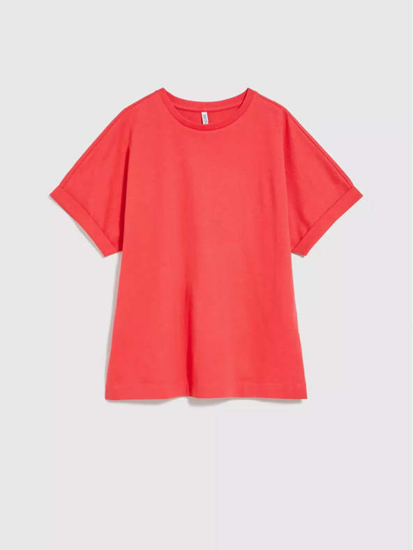 Moodo Červené oversize tričko Moodo