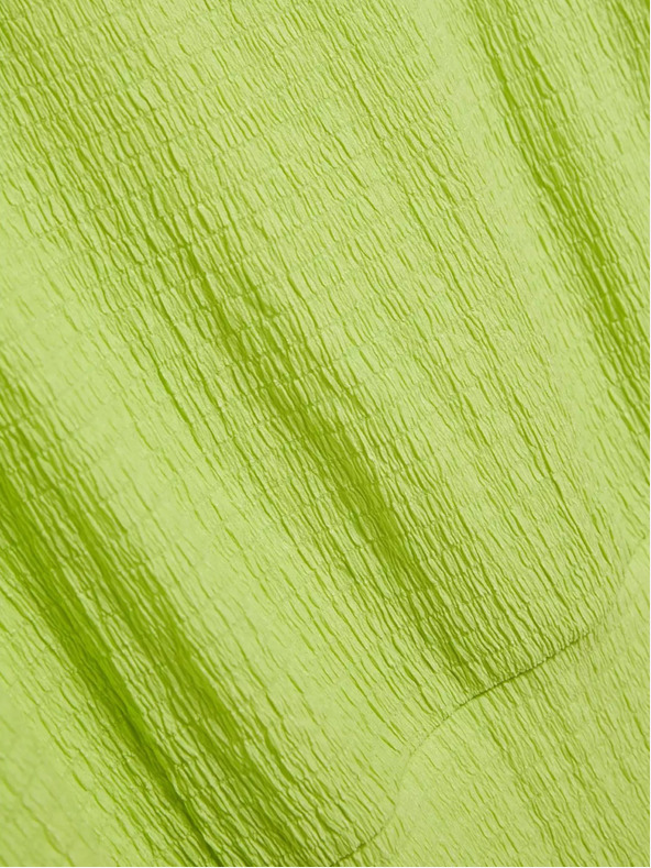 Moodo Zelené tričko s kulatým výstřihem Moodo