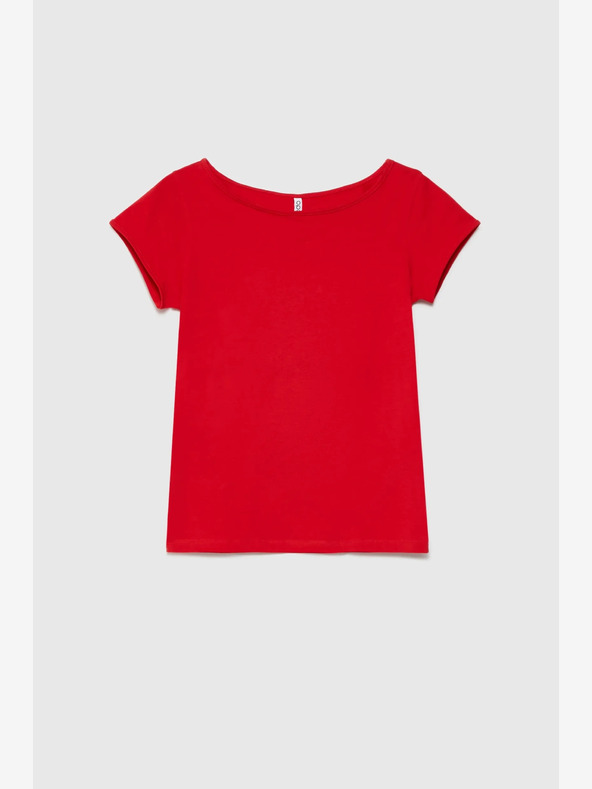 Moodo Červené dámské tričko Moodo