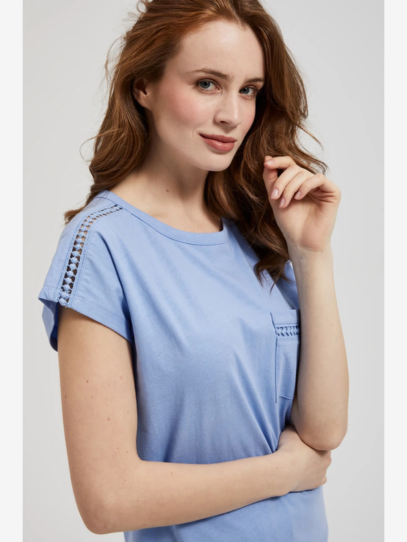 Moodo Modré tričko Moodo