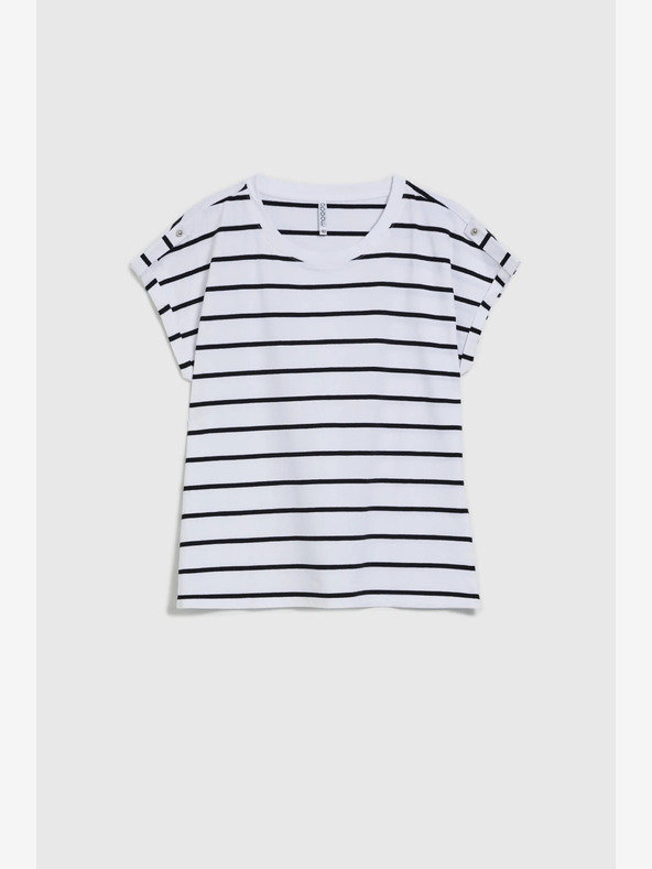 Moodo Dámské pruhované tričko Moodo