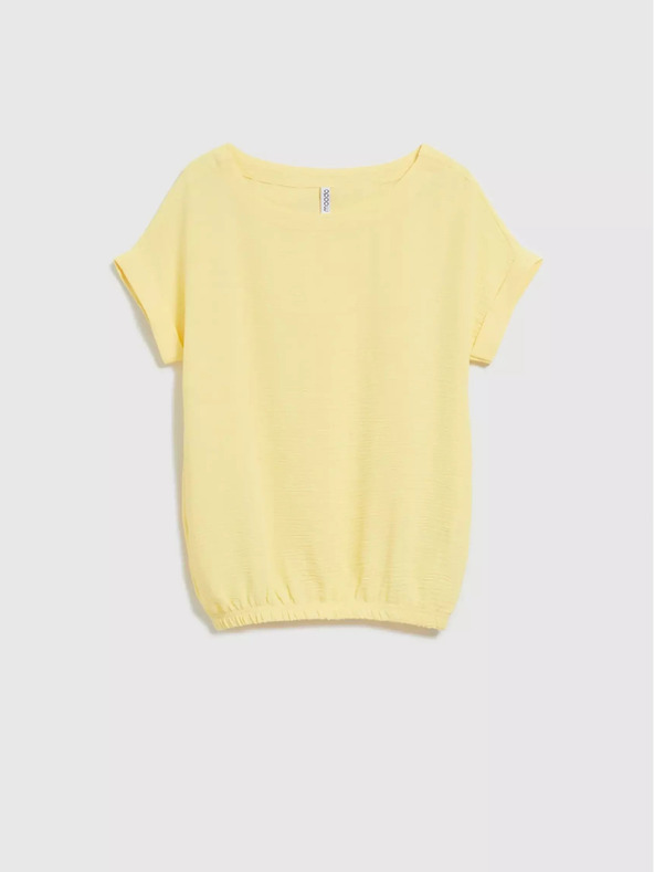 Moodo Žluté tričko s krátkým rukávem Moodo