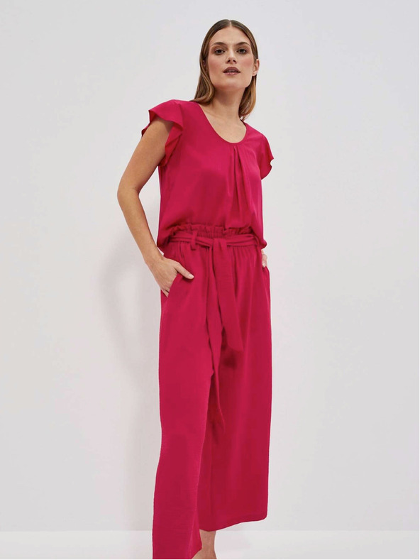 Moodo Tmavě růžové tričko Moodo