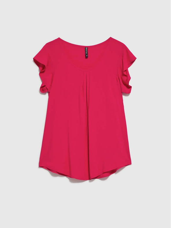 Moodo Tmavě růžové tričko Moodo