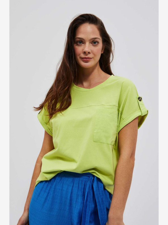 Moodo Světle zelené tričko Moodo