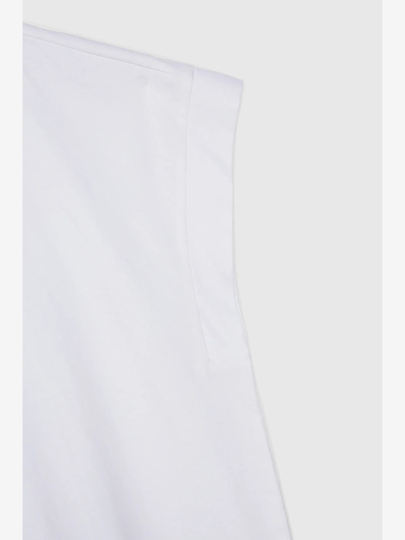 Moodo Bílé dámské tričko Moodo