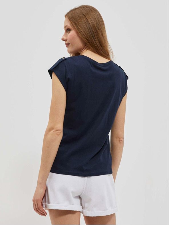 Moodo Tmavě modré tričko Moodo