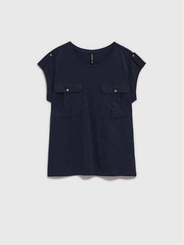 Moodo Tmavě modré tričko Moodo