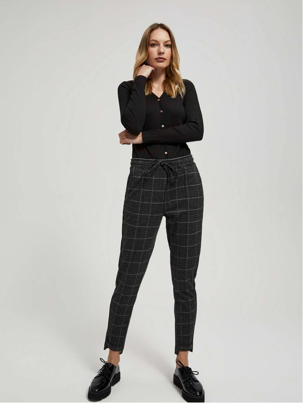 Moodo Černé dámské tričko Moodo