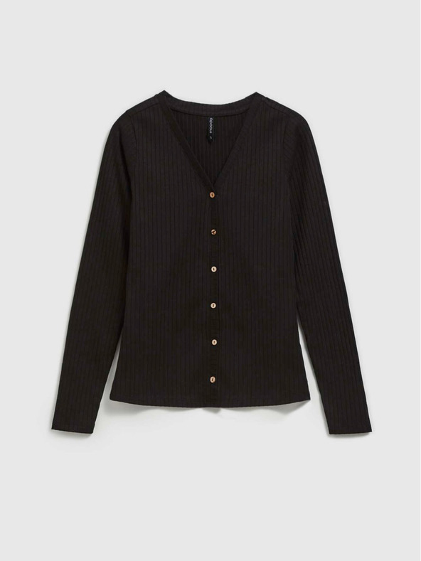 Moodo Černé dámské tričko Moodo