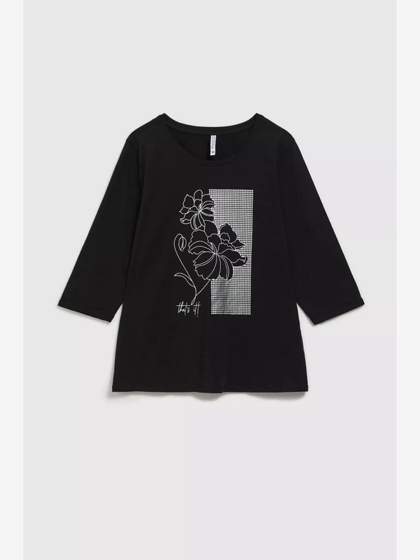 Moodo Dámské tričko s dlouhým rukávem Moodo