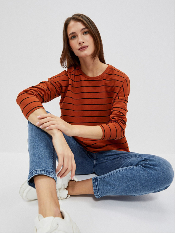 Moodo Dámské triko s dlouhým rukávem Moodo