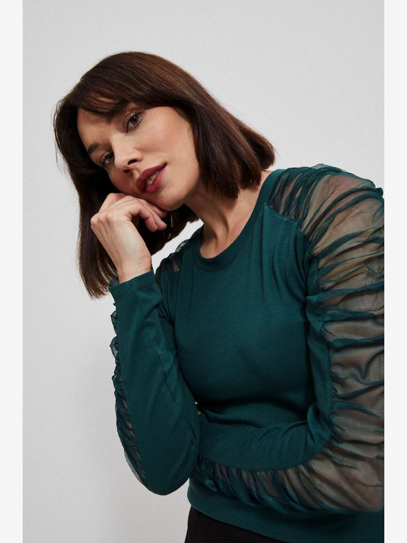 Moodo Zelené dámské tričko Moodo