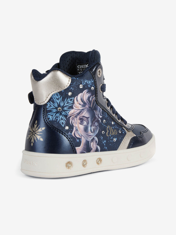 Geox Tmavě modré dívčí tenisky Geox Skylin
