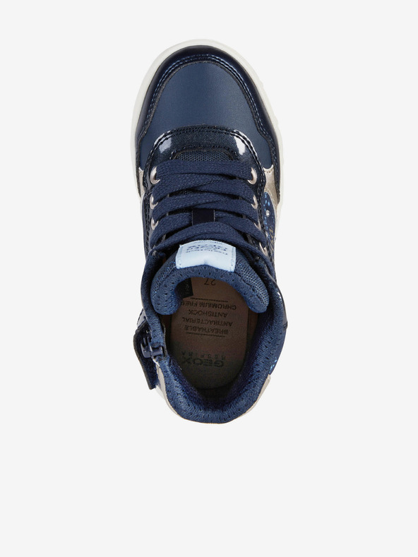 Geox Tmavě modré dívčí tenisky Geox Skylin