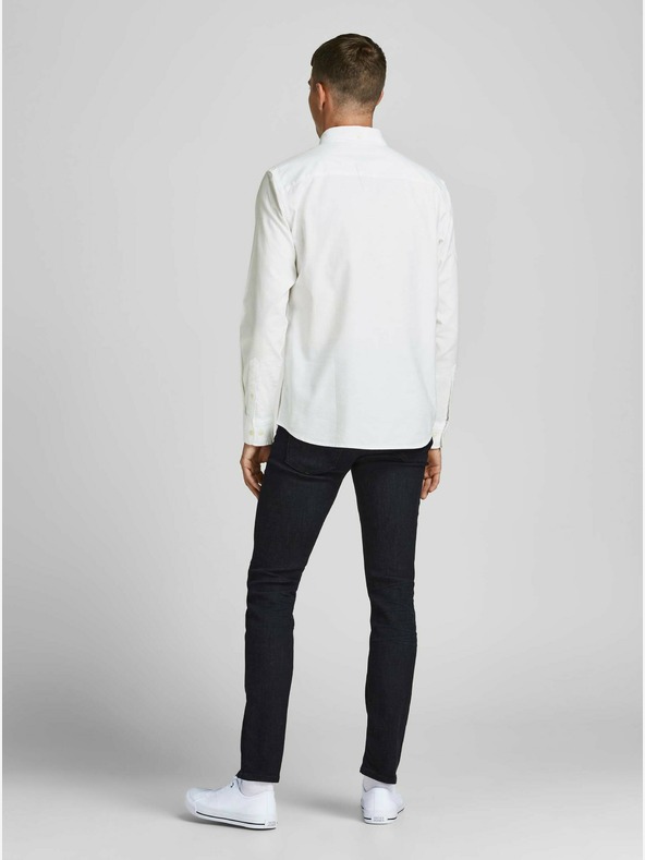 Jack & Jones Bílá košile Jack & Jones Blubrook