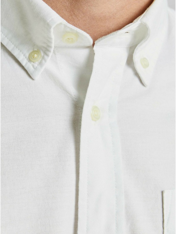 Jack & Jones Bílá košile Jack & Jones Blubrook