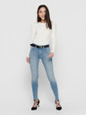 ONLY Světle modré skinny fit džíny ONLY Blush
