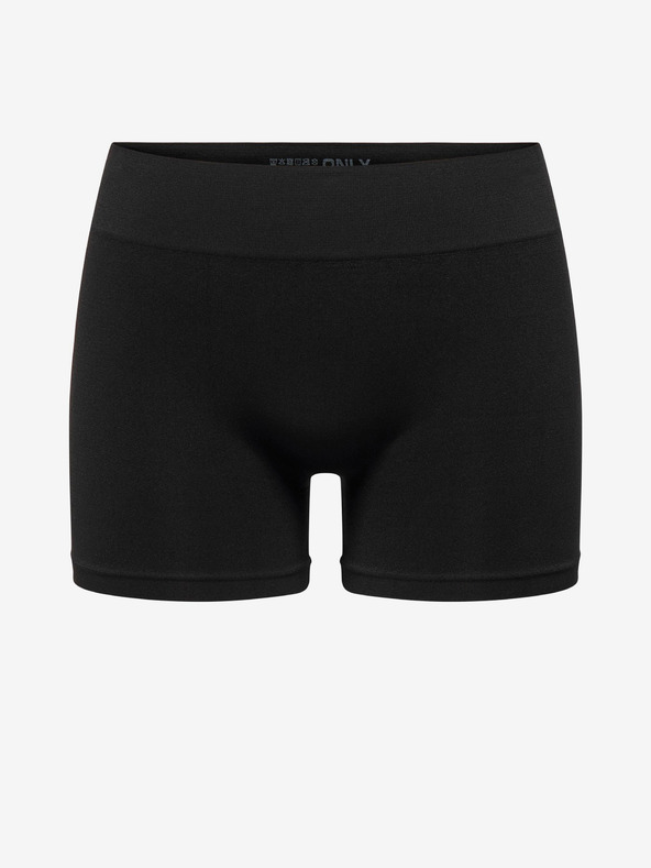 ONLY Černé dámské stahovací kraťasy ONLY Vicky