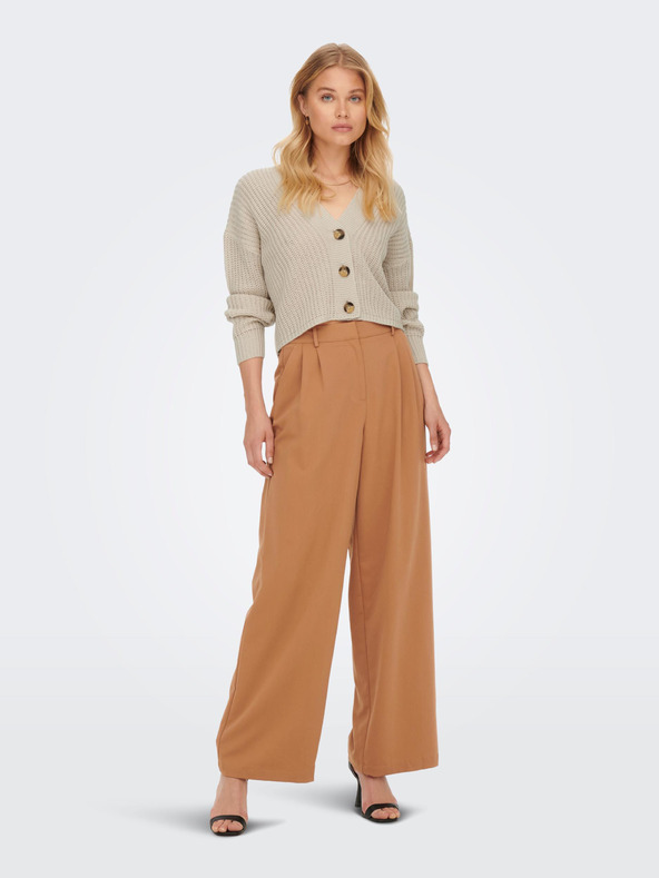 ONLY Béžový dámský kardigan ONLY Carol