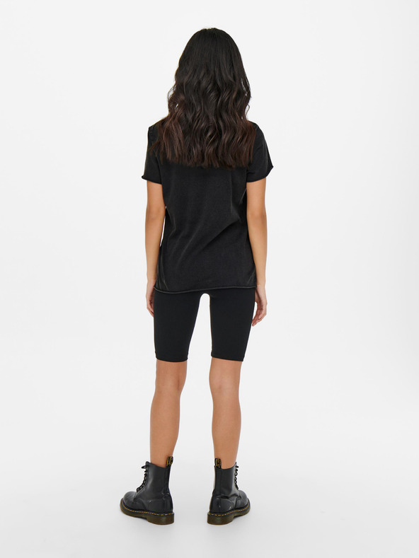 ONLY Černé dámské tričko ONLY Lucy