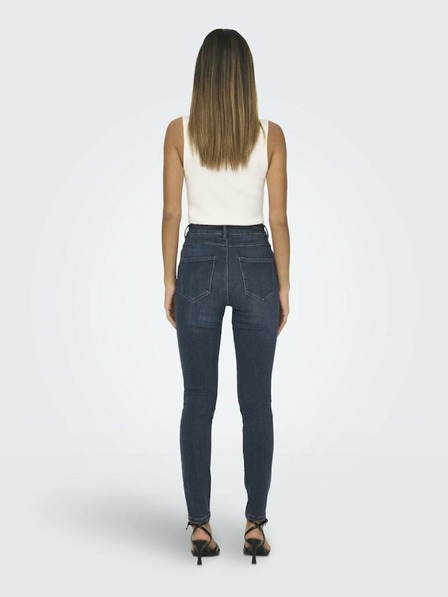 ONLY Tmavě modré dámské skinny džíny ONLY Mila