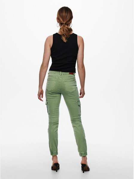ONLY Světle zelené skinny fit džíny ONLY Missouri