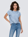 ONLY Světle modré dámské tričko ONLY