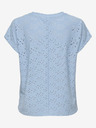 ONLY Světle modré dámské tričko ONLY