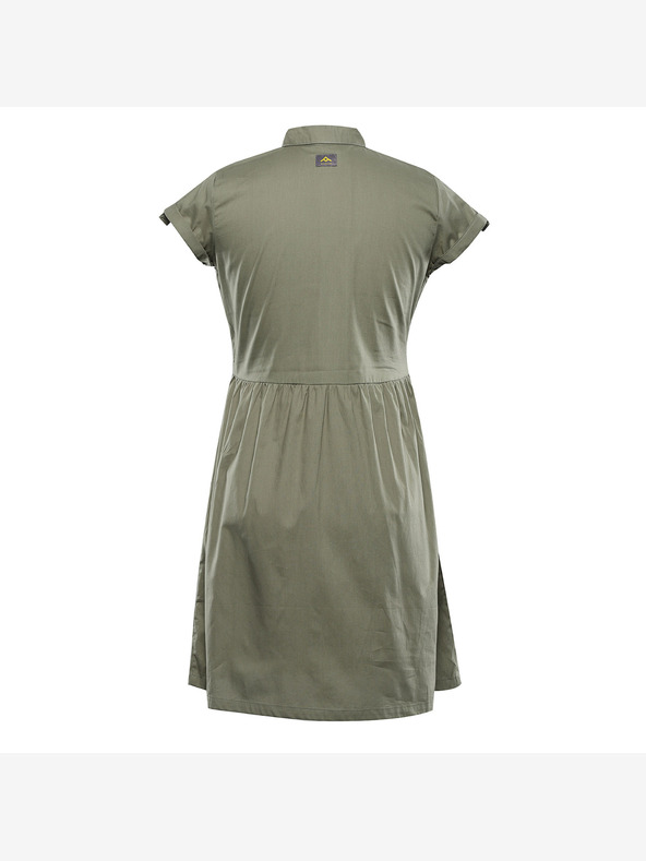 NAX Zelené dámské šaty NAX Vaseha