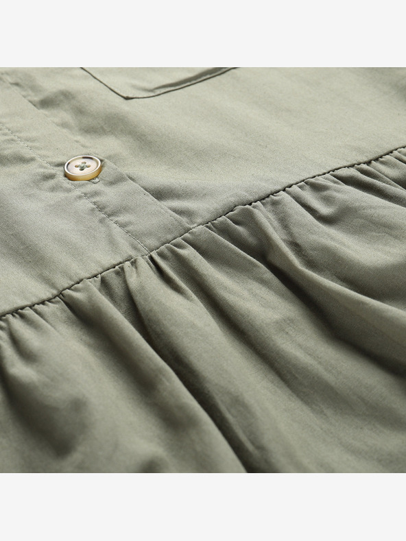 NAX Zelené dámské šaty NAX Vaseha