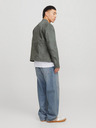 Jack & Jones Šedá pánská bunda v semišové úpravě Jack & Jones