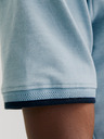 Jack & Jones Světle modré pánské polo tričko Jack & Jones