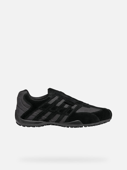 Geox Černé pánské tenisky Geox Uomo Snake