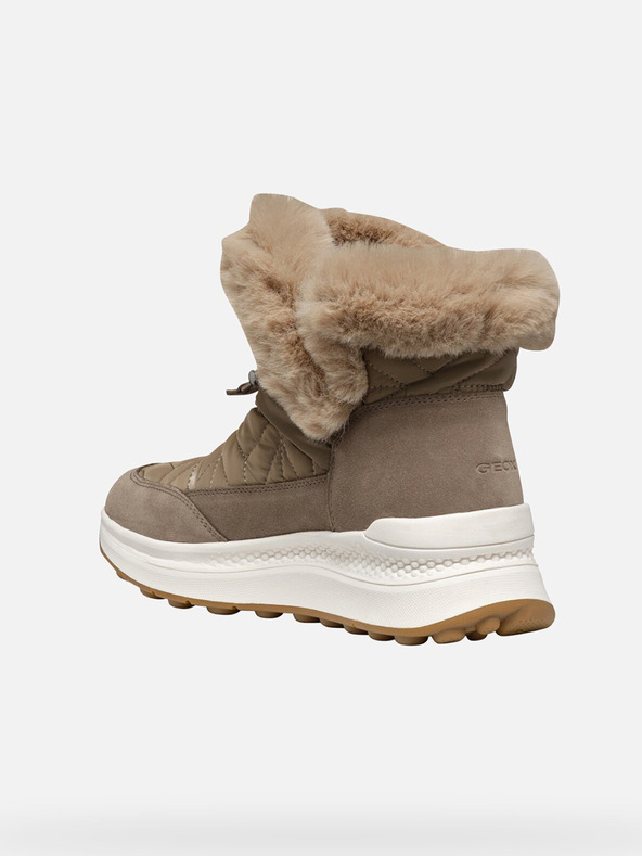 Geox Béžová dámská kotníková obuv Geox Spherica Actif X2