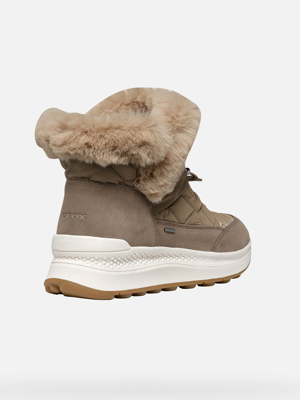 Geox Béžová dámská kotníková obuv Geox Spherica Actif X2