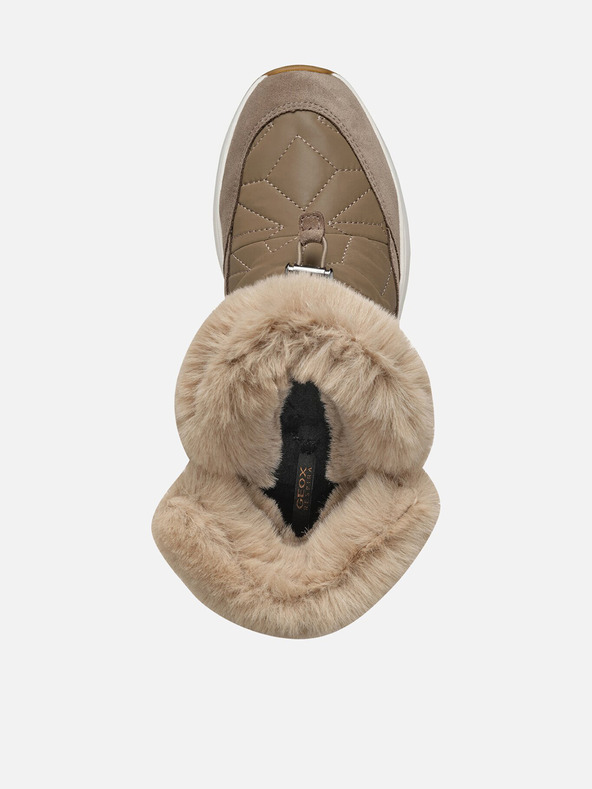 Geox Béžová dámská kotníková obuv Geox Spherica Actif X2