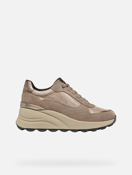 Geox Béžové dámské tenisky Geox Spherica EC13