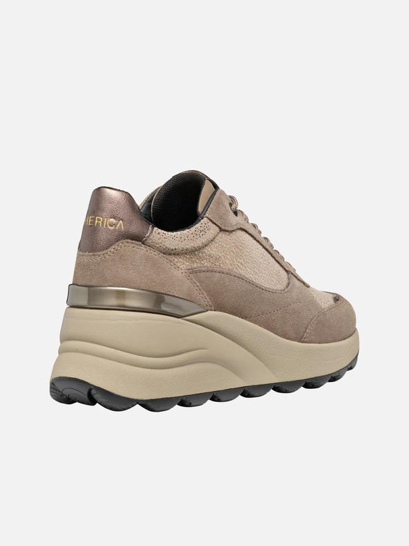 Geox Béžové dámské tenisky Geox Spherica EC13